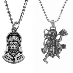 JAGSUN 2 Pieces Antique Look Nickel Free Temple Jewellery Silver-Plated Alloy Pendant-picture-22