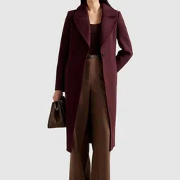 Forever New Notched Lapel Longline Trench Coat image 4