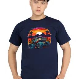 BRAWNY BATTLER Men Round Neck T-shirt image 4