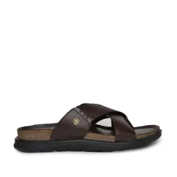 Buckaroo Men's FEEST Brown Thong Sandals-image-1