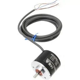 Omron Rotary Encoder Incremental Type, E6C2-CWZ6C 360P/R 2M image 2