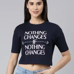 Kryptic Pure Cotton Printed Drop Shoulder Oversized Crop T-Shirt-image-6