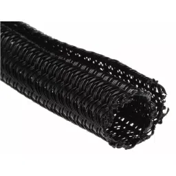 Alpha Wire Cable Sleeve Braided PET Black 9.53 mm Diameter 15 m Length, G1303/8 BK007-picture-31