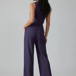 glitchez V-Neck Waistcoat & Trousers Co-Ords image 2