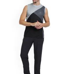 FTX Pack Of 4 Colourblocked Round Neck Gym Vests image 2