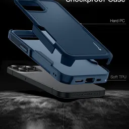 Karwan iPhone 16E Rugged Dual Layer Back Case image 2
