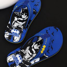 Kidsville DC Comics Featuring Batman Designed Flip Flops - Blue-picture-8