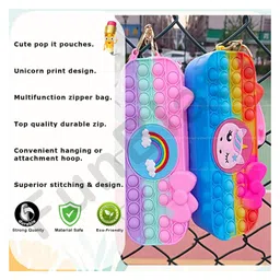 FunBlast Pop It Pencil Pouch Multicolor image 4