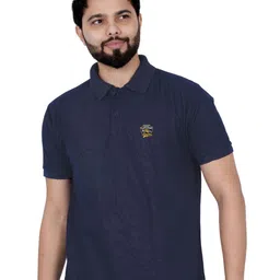 LA MILANO Men Polo Collar Slim Fit T-shirt-picture-12