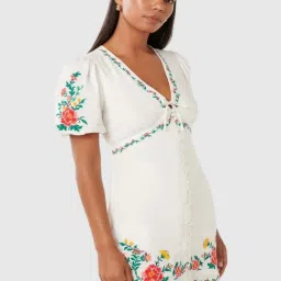 forever new Veanne Embroidered Mini Dress image 3