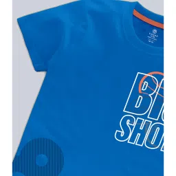 Codez Kids Blue Printed T-Shirt (Pack Of 2) image 3