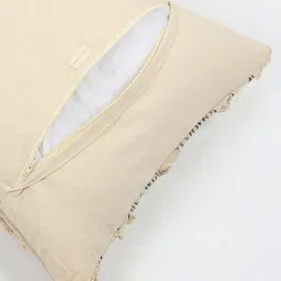 Art Avenue White & Grey Embroidered Square Cushion Covers image 5