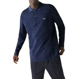 Lacoste Blue Marl Petit Pique Classic Fit Polo T-Shirt-image-25