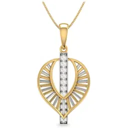 PC Jeweller Davey 18k Gold Pendant without Chain for Women-picture-15