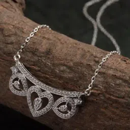 Clara Eden 92.5 Sterling Silver Pendant with Chain-picture-46