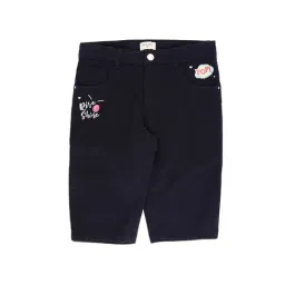 Gini & Jony Kids Blue Printed Capris-picture-38