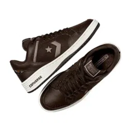 Converse Men's Weapon Cordura Low Top Brown Sneakers image 4