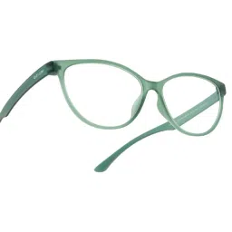 Opium Lightweight Stylish Green Cat Eye Optical Frames for Women image 3