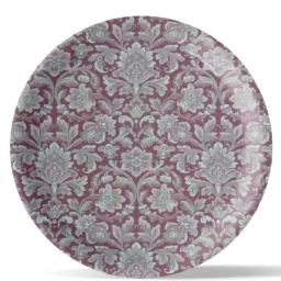 Nestroots Ethnic Floral Multicolor Porcelain Wall Plate image 3