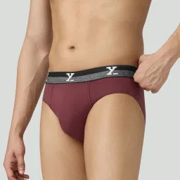 XYXX Riot Red Cotton Briefs image 3
