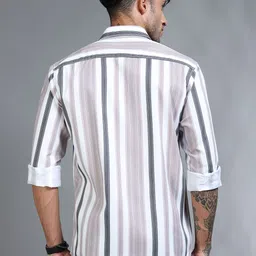 RIGS AND RAGS Men Classic Striped Casual Shirt image 2