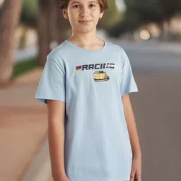 max Boys Typography Applique T-shirt-picture-44