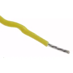 Alpha Wire Single Core Hook Up Wire 0.35 mm² Nominal Area Yellow 30 m Length, 5855/7 YL005-picture-15