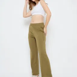 Madame Olive Regular Fit Printed Track Pants image 5