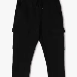 GAP Boys Black Solid Joggers-picture-24