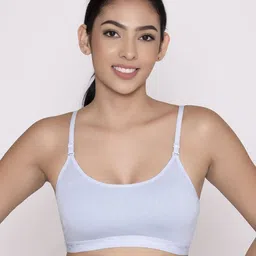 INKURV Women Solid Pack Of 3 Full Coverage Non Padded Everyday Bra image 3