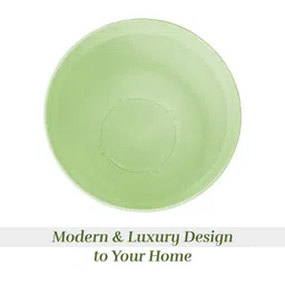 Kuber Industries 10-Pcs Light Green Flower Pot With Plate image 5