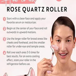 SKINROTH Rose Quartz Roller & Gua Sha Set image 5
