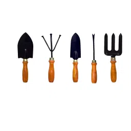 JetFire Wooden 30 x 10 x 5 Trowel, Cultivator, Transplanter, Weeder, Fork, Hedge Shear and Pruner image 2