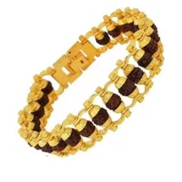 Divine souvenirs Brown Alloy Bracelet-picture-30