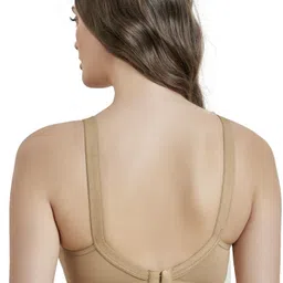 maroon Women T-Shirt Non Padded Bra image 2