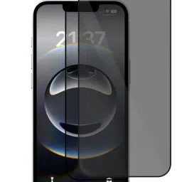 GRIPP Privacy Tempered Glass Screen Protector for iPhone 16e (6.1") - Black-picture-29