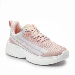 Asian Women's Peach Running Shoes image 3