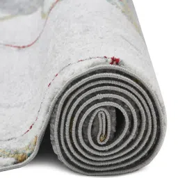 Obsessions Grey & Teal Abstract Carpet - Medium image 3