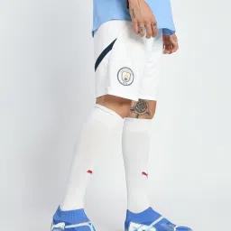 Puma Manchester City FC White Regular Fit Sports Shorts image 3