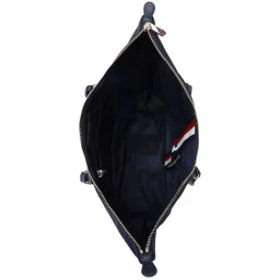 TOMMY HILFIGER Space Blue Nylon Tote Bag image 3