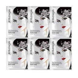 MONDSUB Pure Rejuvenating Sheet Masks (Pack of 6) - 25 gm Each-picture-11