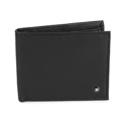 Louis Philippe Black Leather Bi-Fold Wallet for Men-picture-22