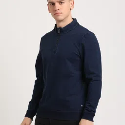 Turtle Navy Relaxed Fit Printed Sweatshirt image 3