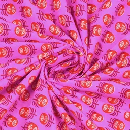 The Craft Monk Pink & White Floral King Bedsheet with 2 Pillow Covers image 5