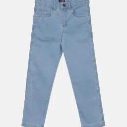 Kiddopanti Boys Black & Blue Solid Jeans (Pack Of 3) image 3