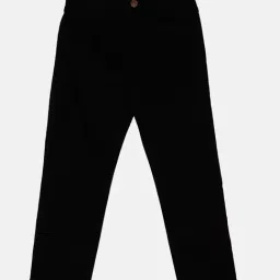 Kiddopanti Boys Black & Blue Solid Jeans (Pack Of 3) image 5