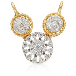 malabar gold and diamonds Malabar Gold & Diamonds 18k Yellow Gold Pendant For Women-picture-21