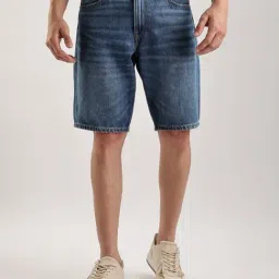 Calvin Klein Jeans Blue Mid rise Solid Regular Fit Jeans image 2