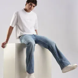 Calvin Klein Jeans Blue Other Mid rise Solid Slim Fit Jeans-image-37