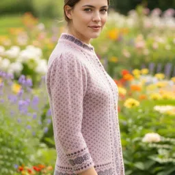 The Roadster Lifestyle Co Self Design Full Sleeves Sweater image 2